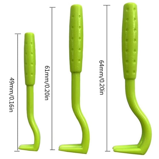 2PCS Pets Tick Removal Tool Dual Teeth Tick Twistered Cats Dogs Cleaning Supplies Mites Twist Hook Remover Hook Pet Supplies