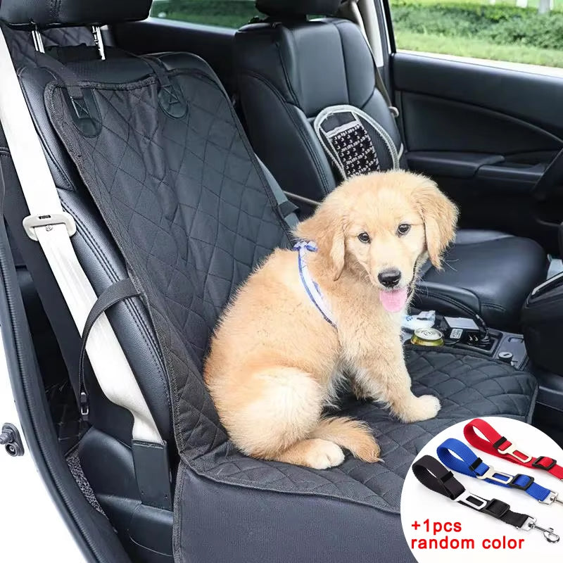 Pet Dog Car Carrier Seat Bag Waterproof Basket Folding Hammock Pet Carriers Bag for Small Cat Dogs Safety Travelling Mesh