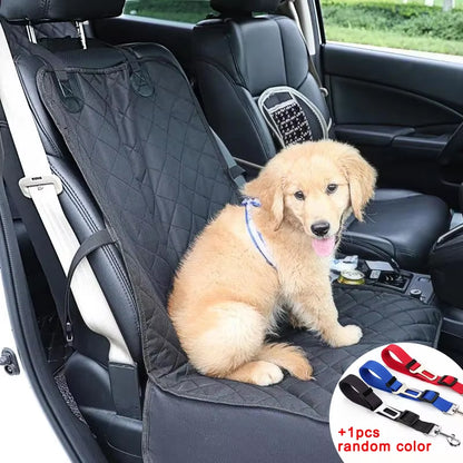 Pet Dog Car Carrier Seat Bag Waterproof Basket Folding Hammock Pet Carriers Bag for Small Cat Dogs Safety Travelling Mesh