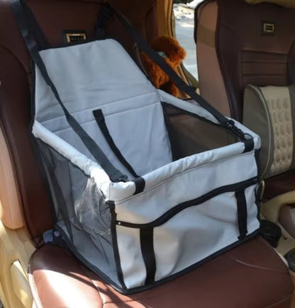 Pet Dog Car Carrier Seat Bag Waterproof Basket Folding Hammock Pet Carriers Bag for Small Cat Dogs Safety Travelling Mesh